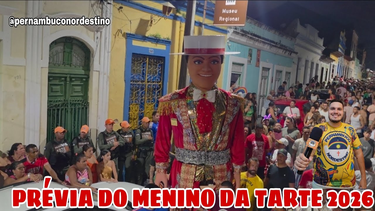 PRÉVIA DO MENINO DA TARDE 2026