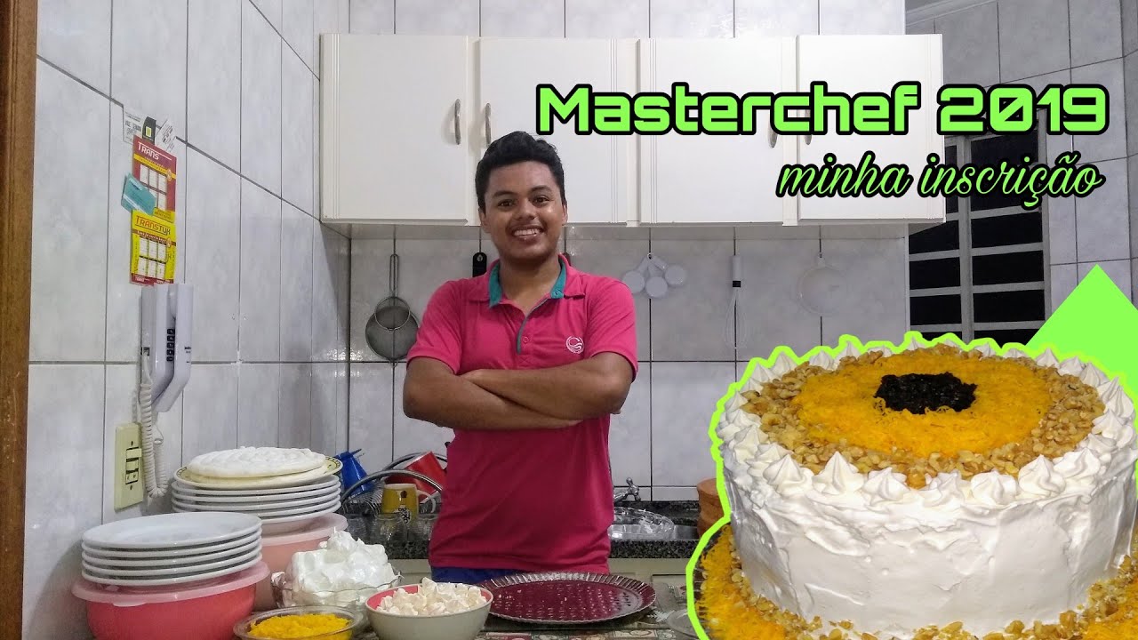 Bolo Marta Rocha: Minha inscrição no Masterchef 2020