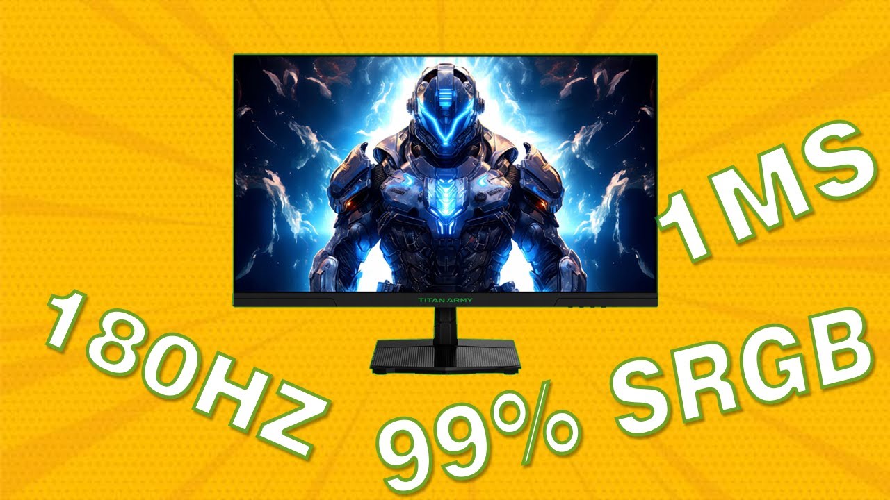 Kup Ten BUDŻETOWY Monitor Gamingowy! - TITAN ARMY P2510G
