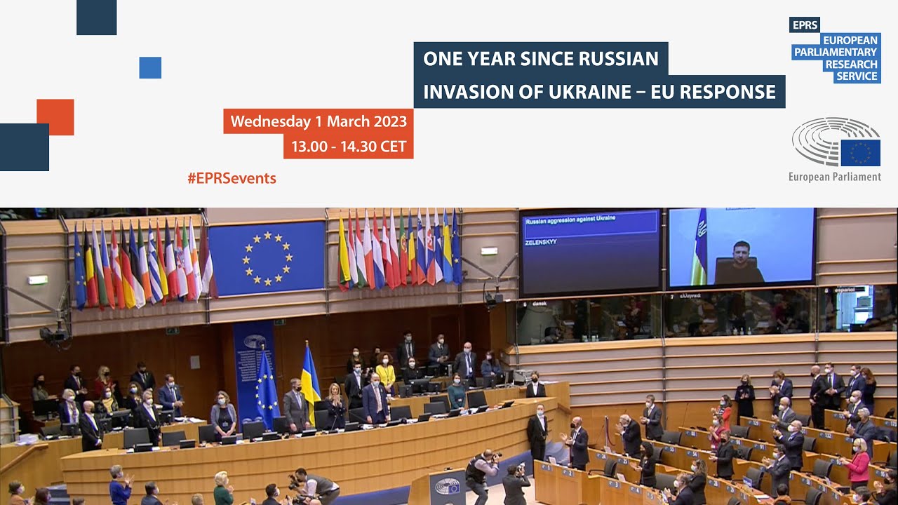 EPRS policy roundtable: One year from the Russian invasion of Ukraine: EU response
