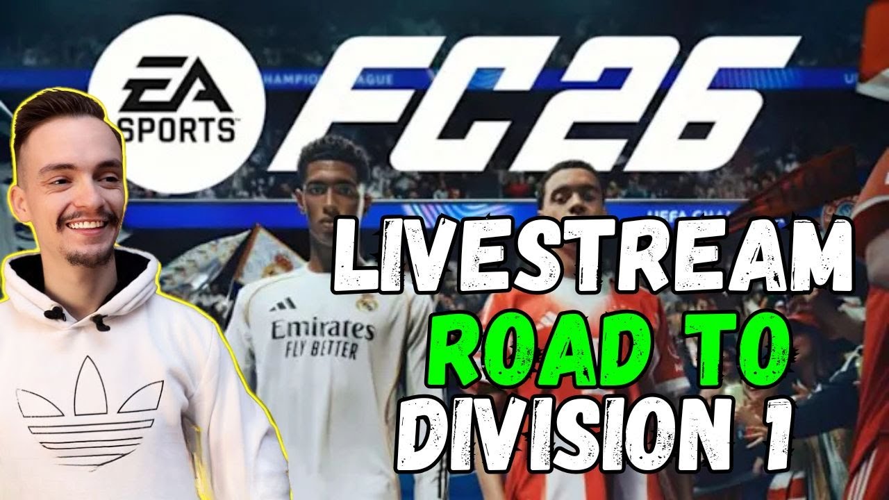 "EA FC 26 ULTIMATE EDITION – ROAD TO DIVISION 1 LIVE GRIND!"