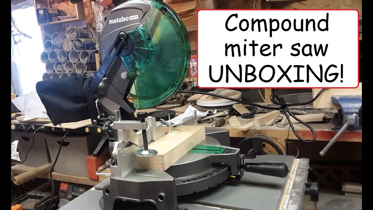 Распаковка и обзор торцовочной пилы Metabo (Hitachi) C 10FCG (S)! Помогите мне набрать 1000 подпи...