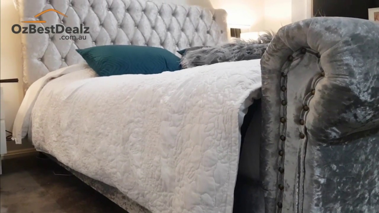 VENICE VELVET BED FROM OZBESTDEALZ.COM.AU FURNITURE KINGS