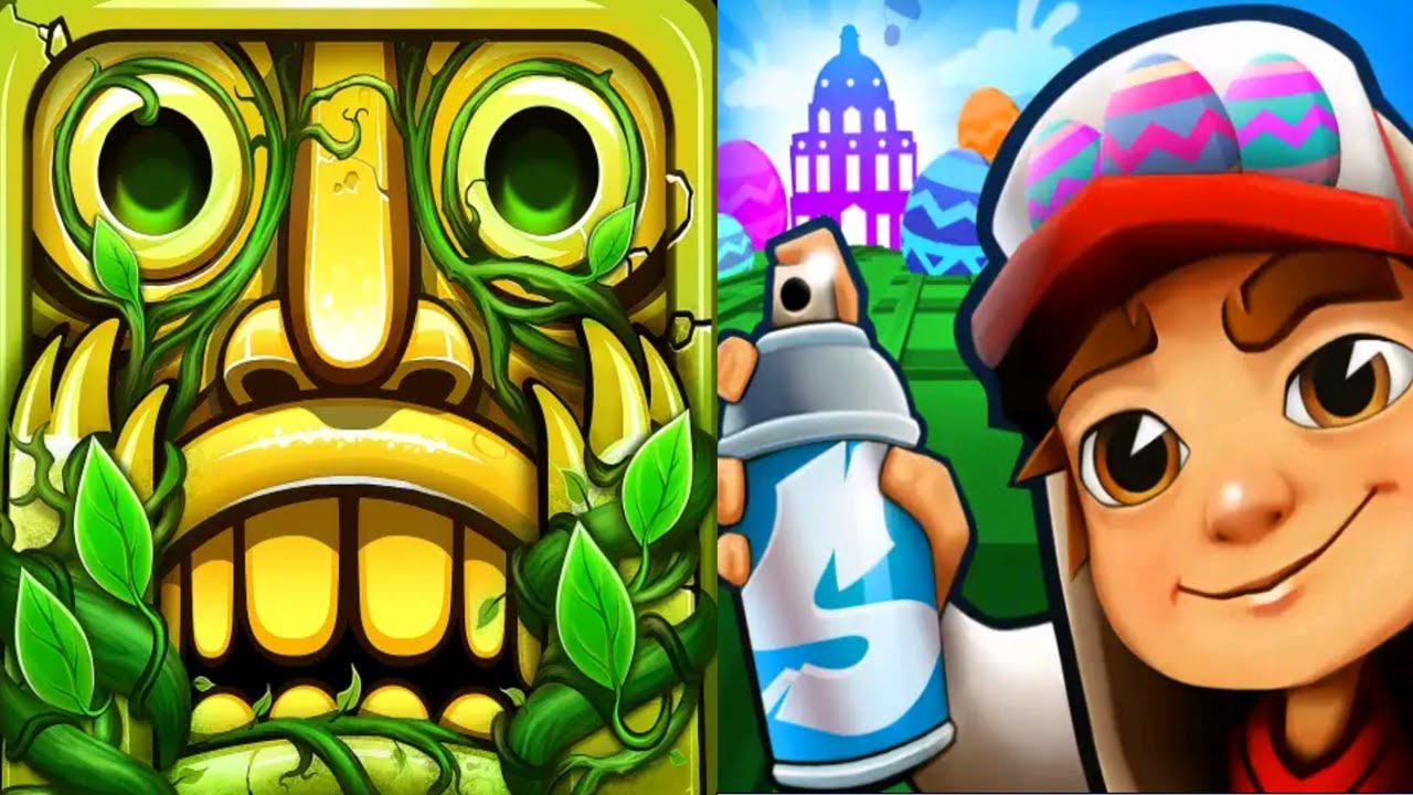 Temple Run 2 Pirate Cove Earth Day VS Subway Surfers Oxford 2022 (Android,iOS) Gameplay