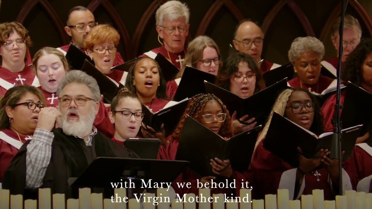Lo, How a Rose e'er Blooming UMH 216; FUMC Houston, 11/30/2025