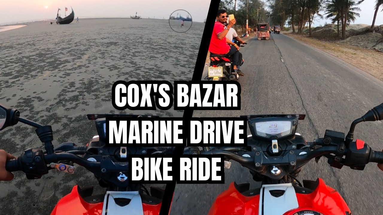 Marine Drive Cox's Bazar Bike Tour || Cox's Bazar To Teknaf Ride || Cox's Bazar To Teknaf