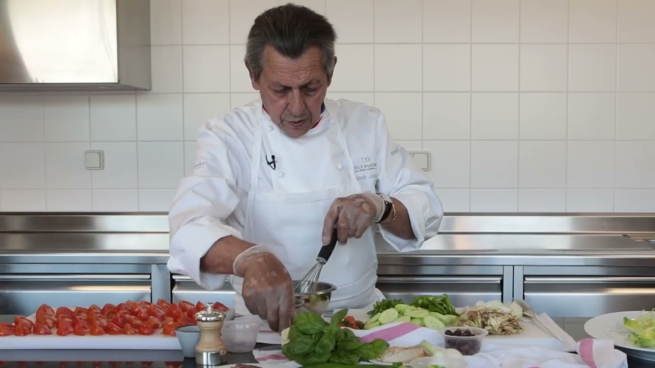 #Recettesdechef👨‍🍳 La salade niçoise de Jacques Maximin  @jacquesmaximin