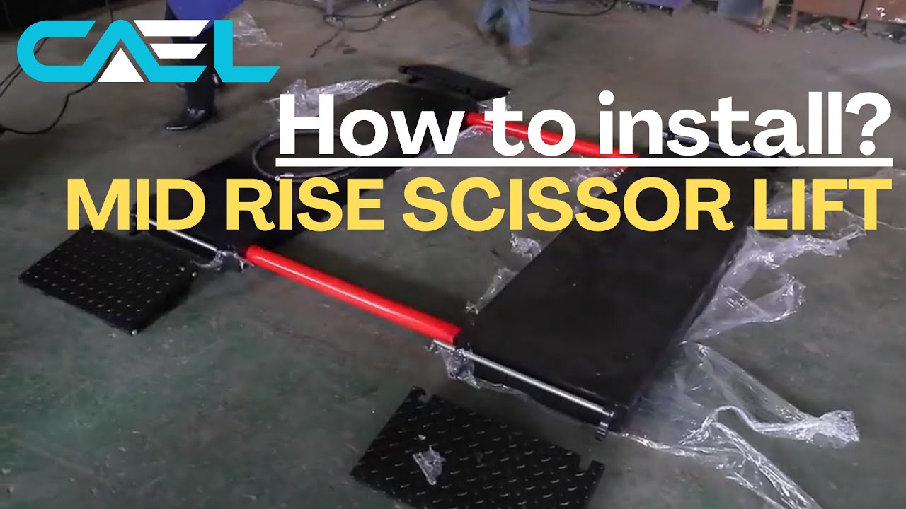 Quick Guide for CAEL Double Scissor Lifts - MRS77 Lifts - #garagetools