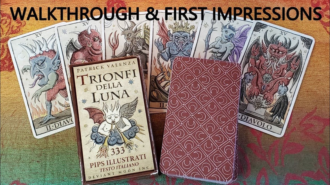 Trionfi Della Luna Illustrated Pips Italian Text | Walkthrough and First Impressions