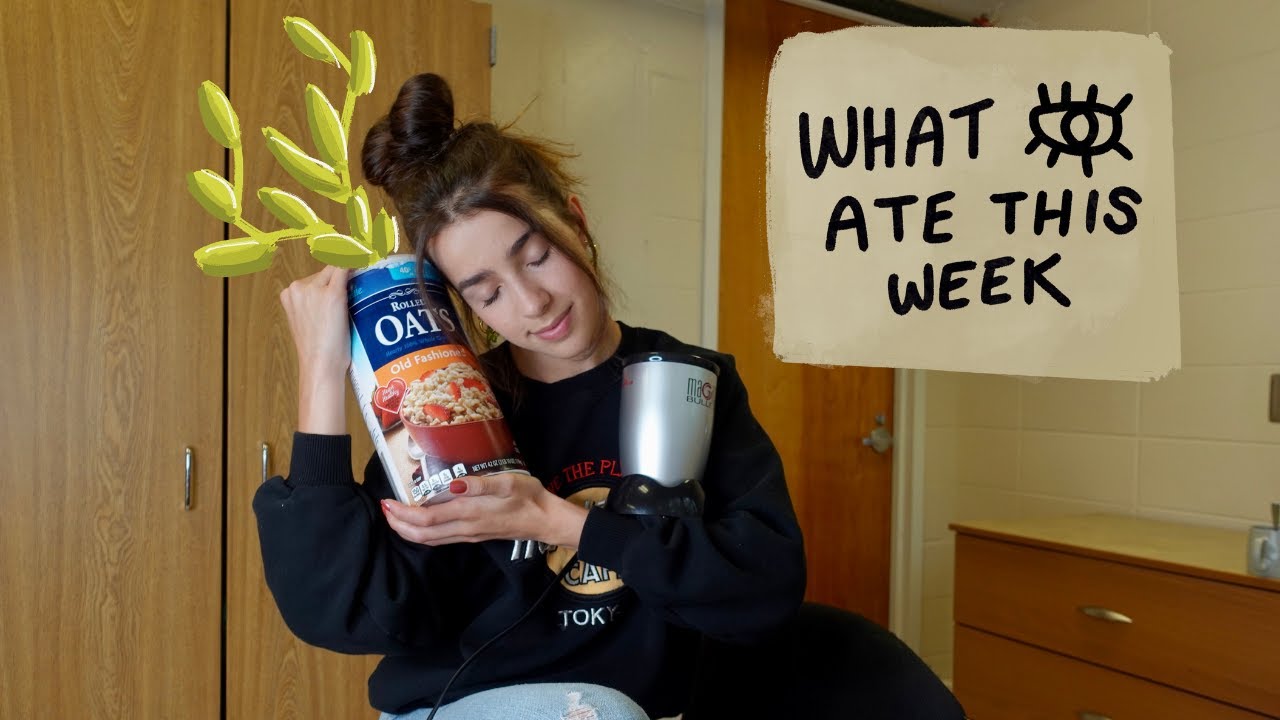 what i eat in a week but i started on tuesday
