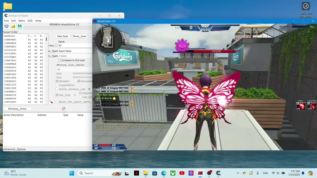 How to make Cheat Engine Undetected & Find XYZ Coordinates in FPS Games (AK2, Xshot, MAT2)