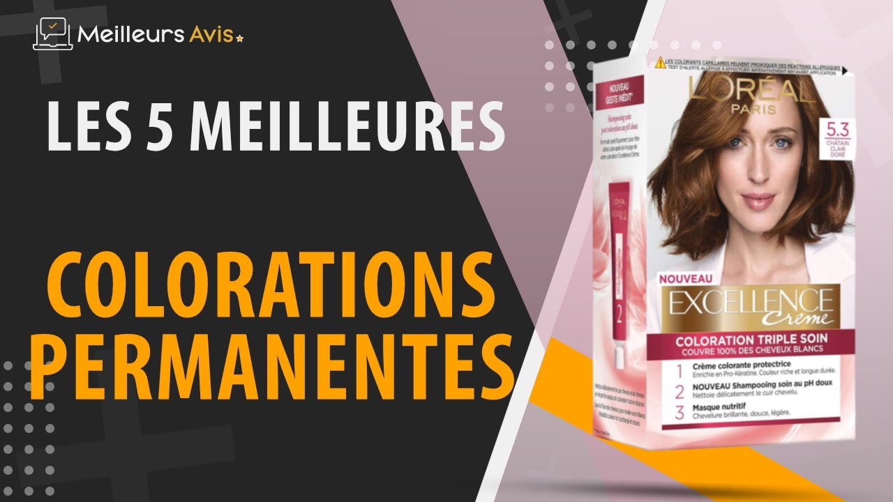 ⭐️ MEILLEURE COLORATION PERMANENTE - Comparatif 2024