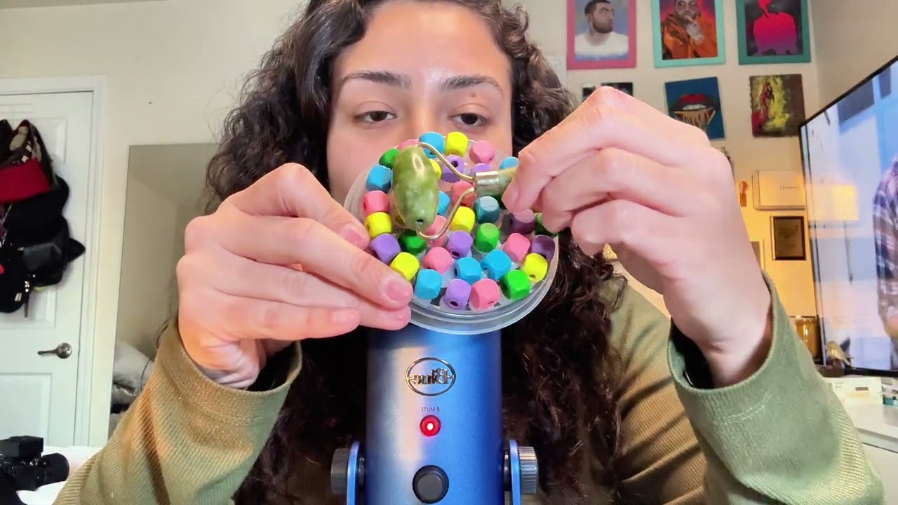 ASMR homemade trigger boards (Intense Sounds) upcycled plastics | eco friendly | relaxing whispers