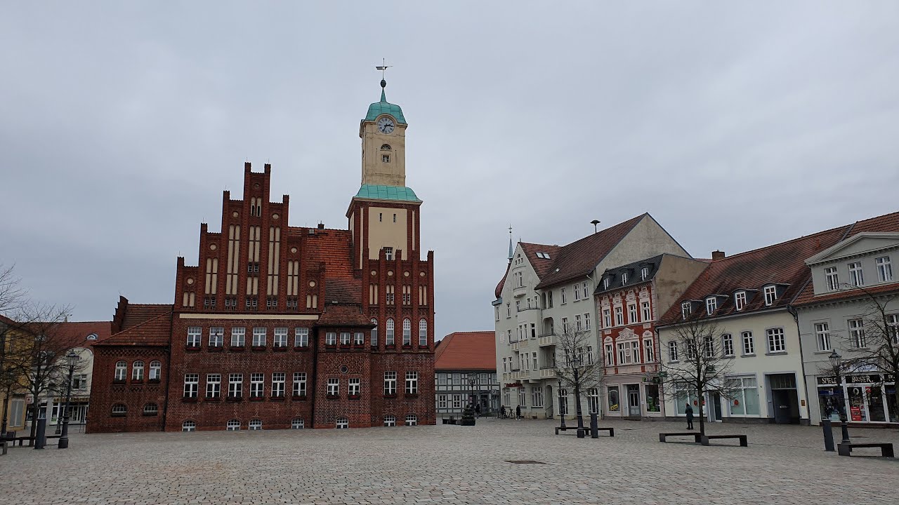 A Walk in Wittstock/ Dosse Brandenburg Germany February 18th 2024