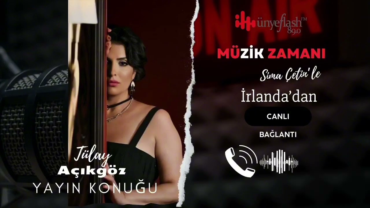 TÜLAY AÇIKGÖZ, ONEY FLASH FM’DE DİNLEYİCİLERİYLE BULUŞTU/Canlı