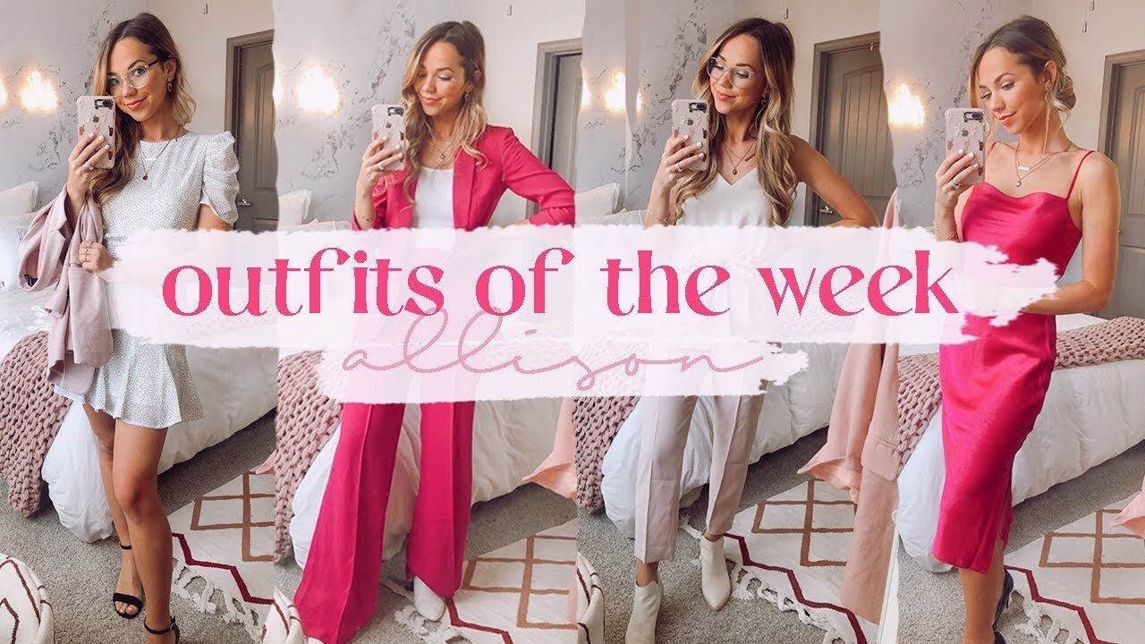 OUTFITS OF THE WEEK | Valentine's Day inspired! ✨