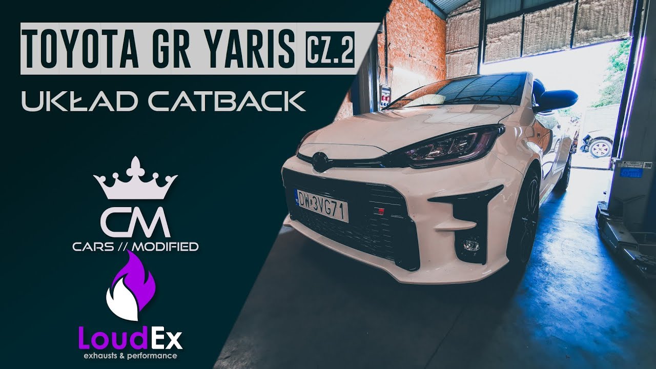 TOYOTA GR YARIS // UKŁAD WYDECHOWY CATBACK // BRZMIENIE // LOUDEX