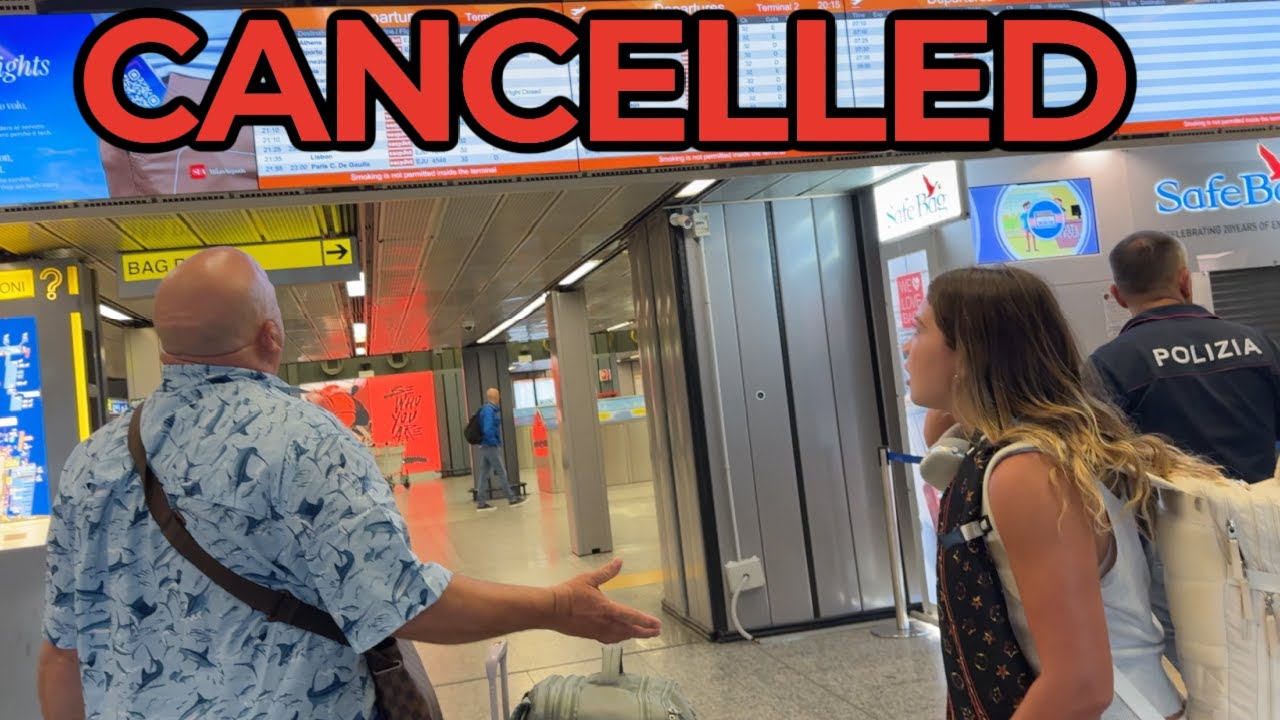OUR FLIGHT GOT CANCELLED 😡 | VLOG#18787