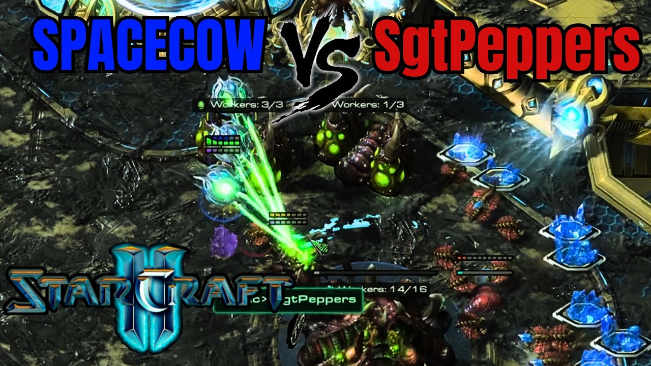3 Oracle Harass By Protoss  | SpaceCow vs SgtPeppers (Bo1) | StarCraft 2 Ladder