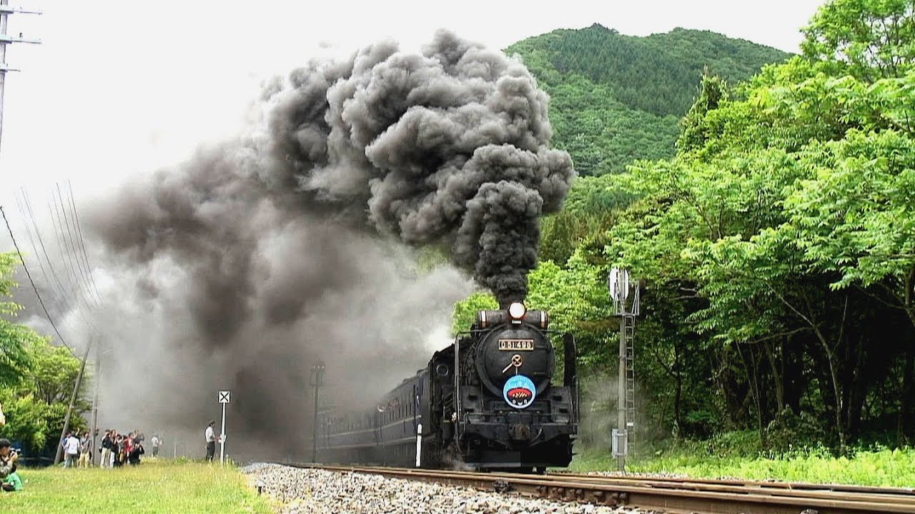 D51 498力走！  釜石線 SL銀河ドリーム号2012