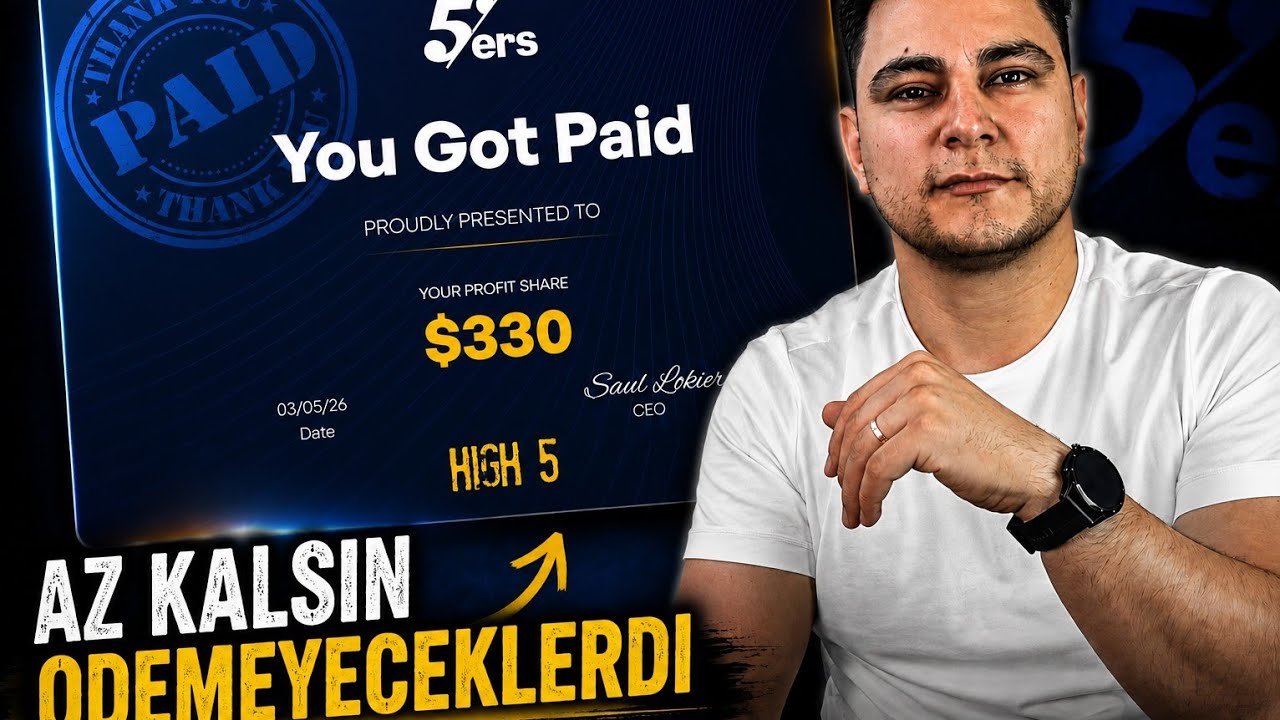 The5ers Payout S&uuml;recim Kabusa D&ouml;nd&uuml;! | Az Kalsın &Ouml;demeyeceklerdi