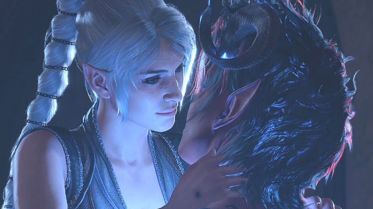 Baldur's Gate 3 - Karlach Romance - Hot Date - Shadowheart