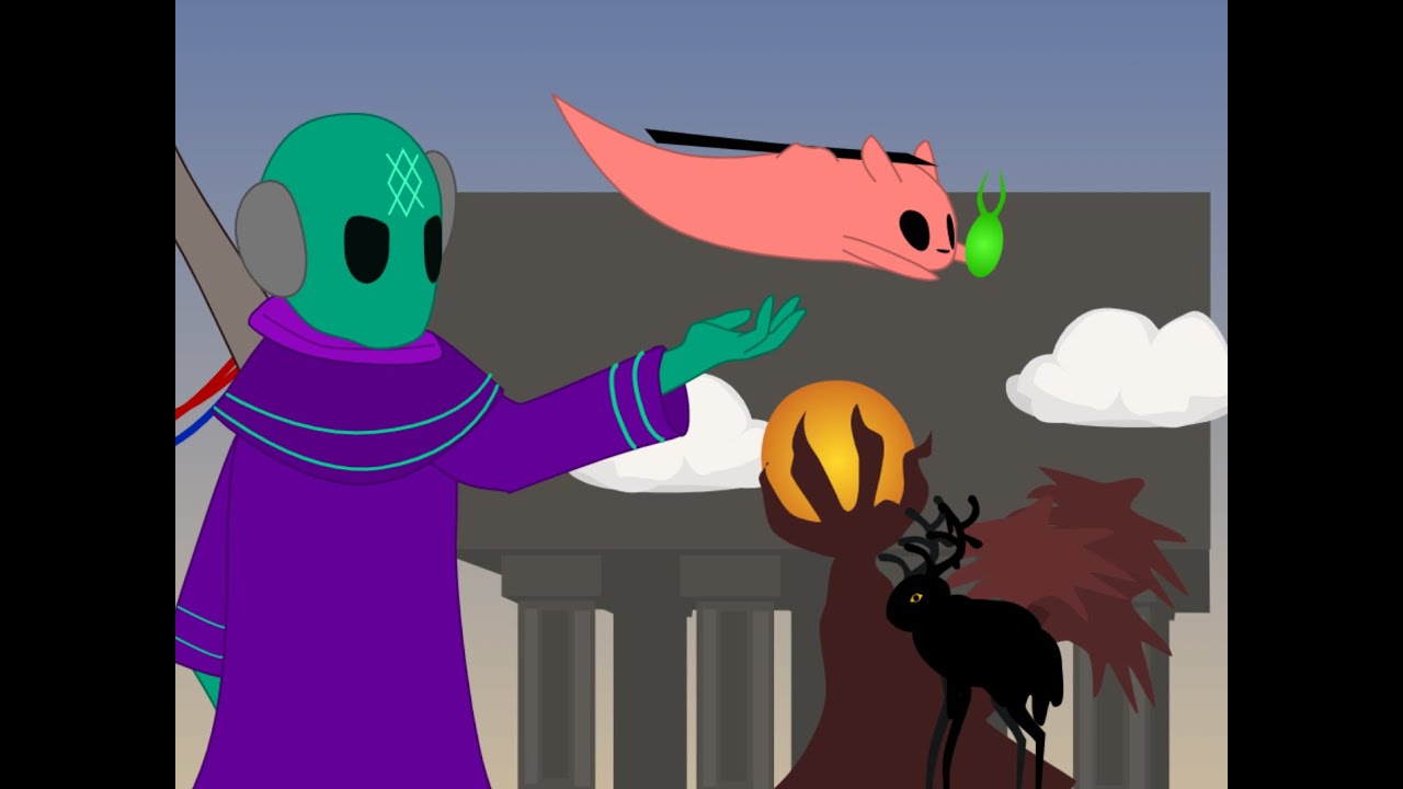 How the Hunter got to Farm Arrays - Rain World animation