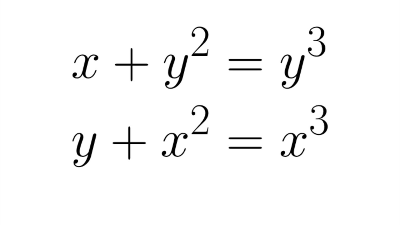 Very Beautiful Equations in the National Maths Olympiad | Czech and Slovak Maths Olympiad 2008