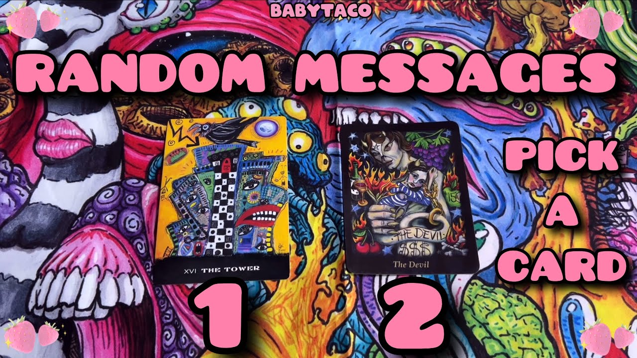 RANDOM MESSAGES 🔮 PICK A CARD #allsigns #pickacard #tarot