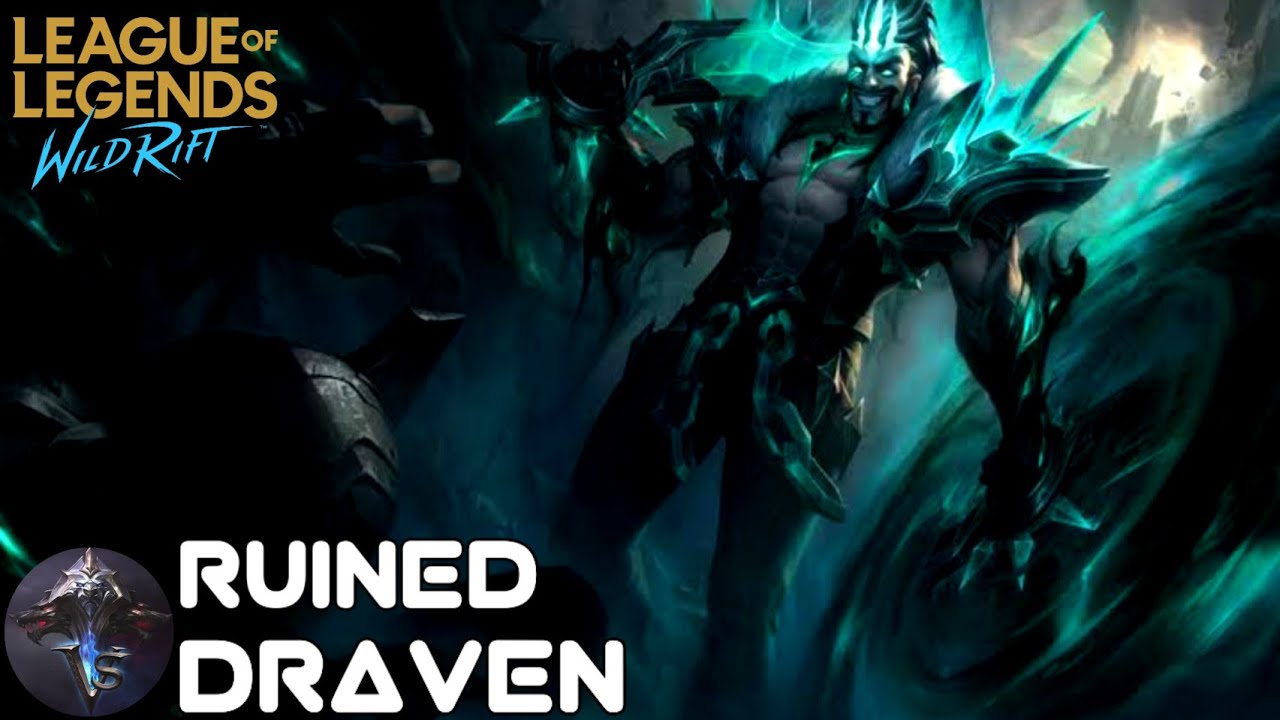 Ruıned Draven Gameplay (Build&Rune+Essence Reaver) - wild rift