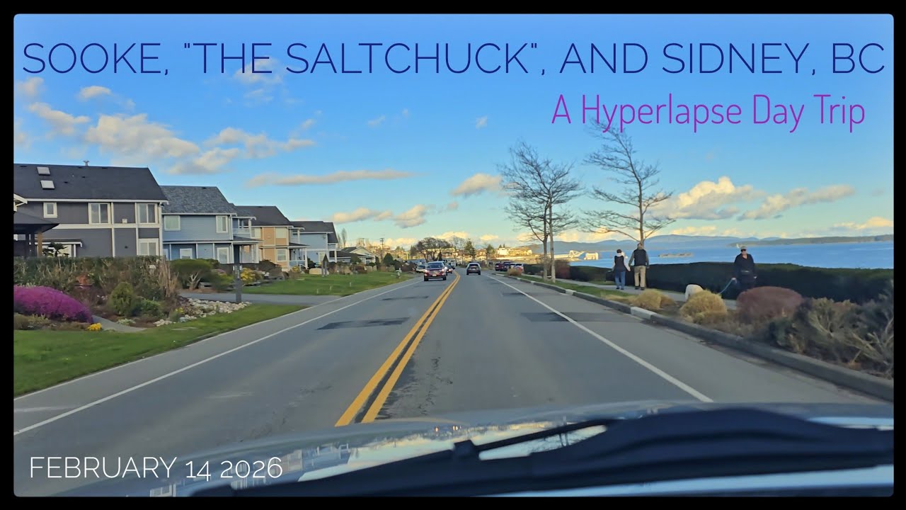 Out to Sooke Seek&Surf Shop, The Saltchuck and then back to Sidney, BC!