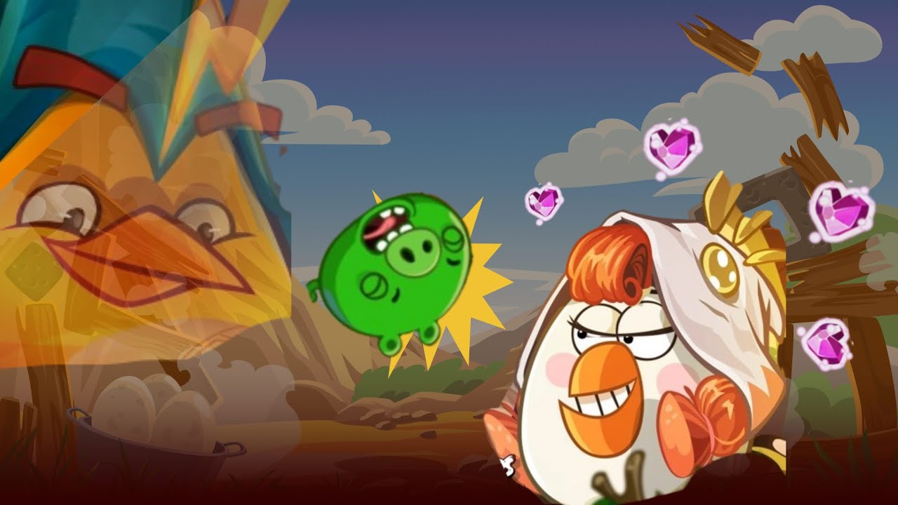Beating Angry Birds Epic with as FEW ATTACKS as possible - The Lightning Age!