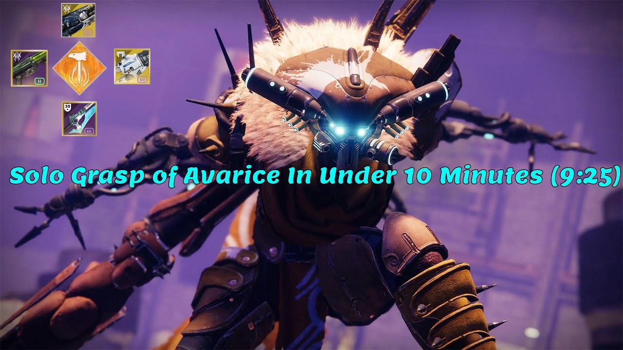 Solo Grasp of Avarice In 9 Minutes (FWR 9:25)