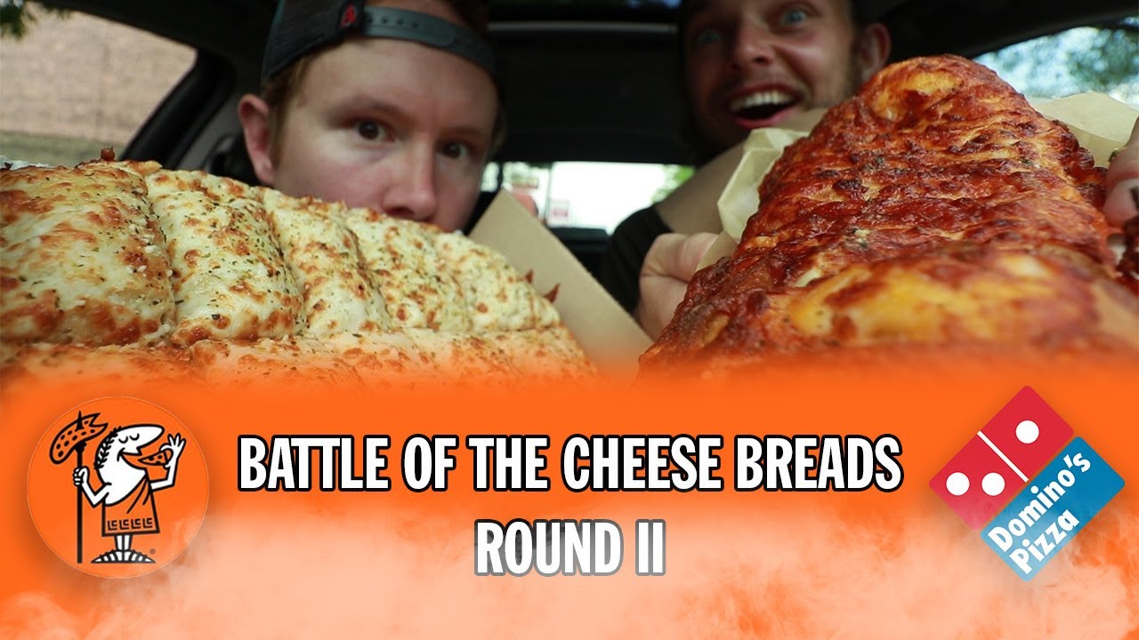 Little Caesars VS. Domino's | Who Has The Best Cheese Bread?