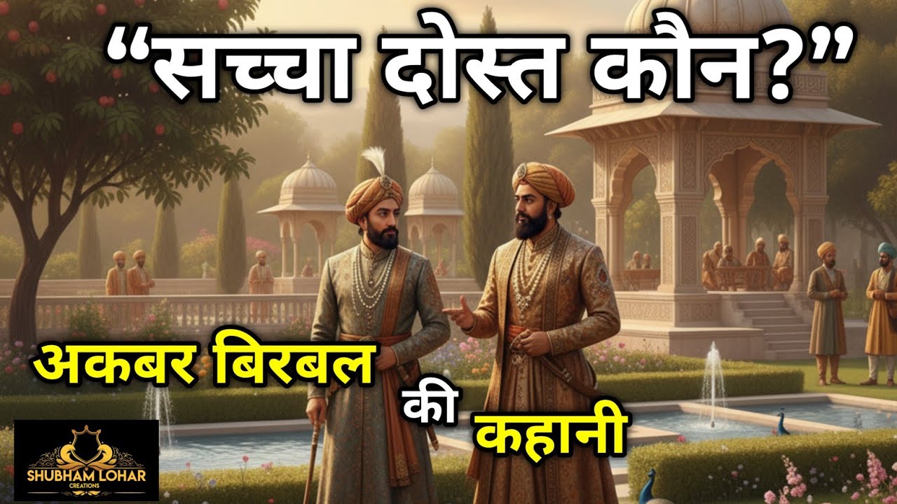 अकबर&ndash;बीरबल आज की कहानी &ldquo;सच्चा दोस्त कौन?&rdquo; Saccha Dost Kaun? | Akbar Birbal Ki Kahani | Hindi
