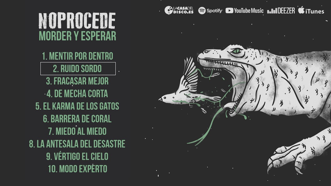 NoProcede - Morder y Esperar (Disco Completo Oficial)