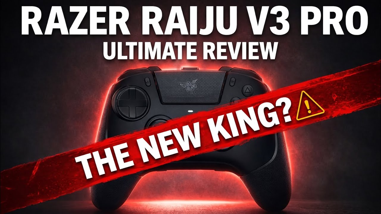 Обзор Razer Raiju V3 Pro — не покупайте, не посмотрев это видео.