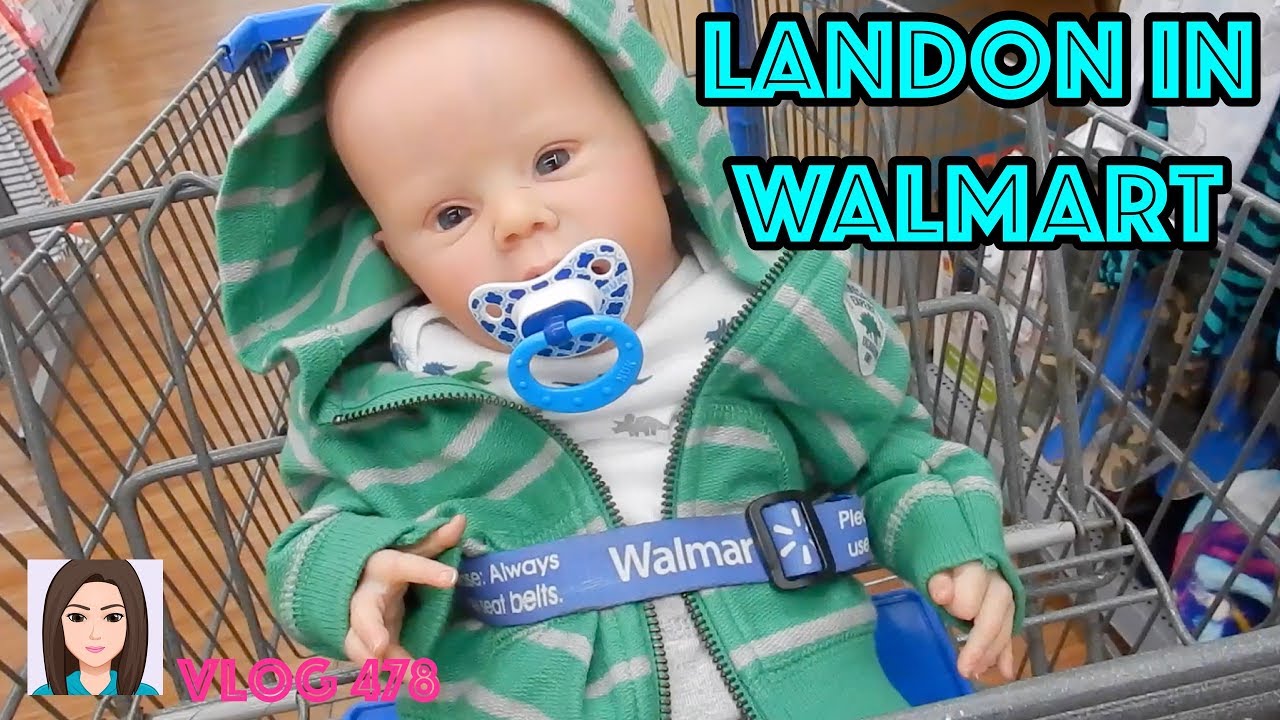 Vlof 478: Reborn Baby Landon In Walmart!