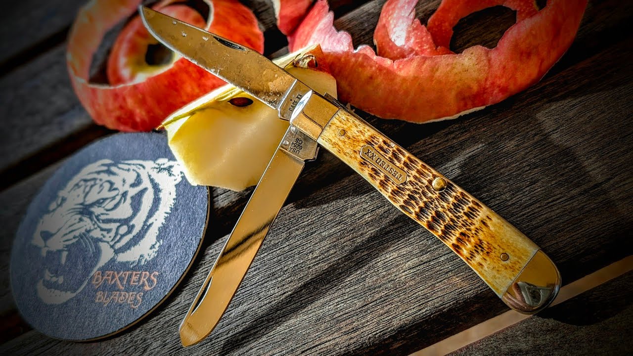 Apple Chap With Baxter Case Burnt Amber Bone Trapper!
