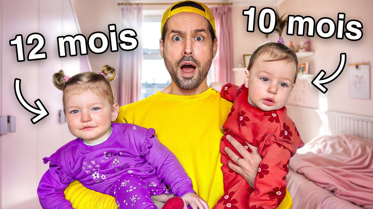 24H Avec Mes Deux Bébés (La routine a changée) - HUBY