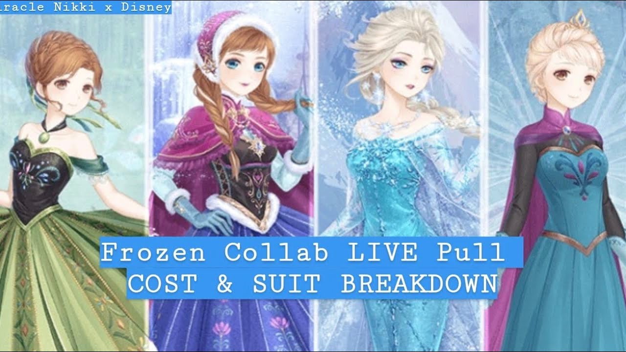 Love Nikki - DISNEY FROZEN COLLAB PAVILION 100% COMPLETE in Miracle Nikki