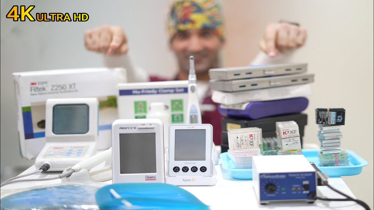 My Root Canal Treatment Setup | Instruments Used For Root Canal Treatment | Endodontics.