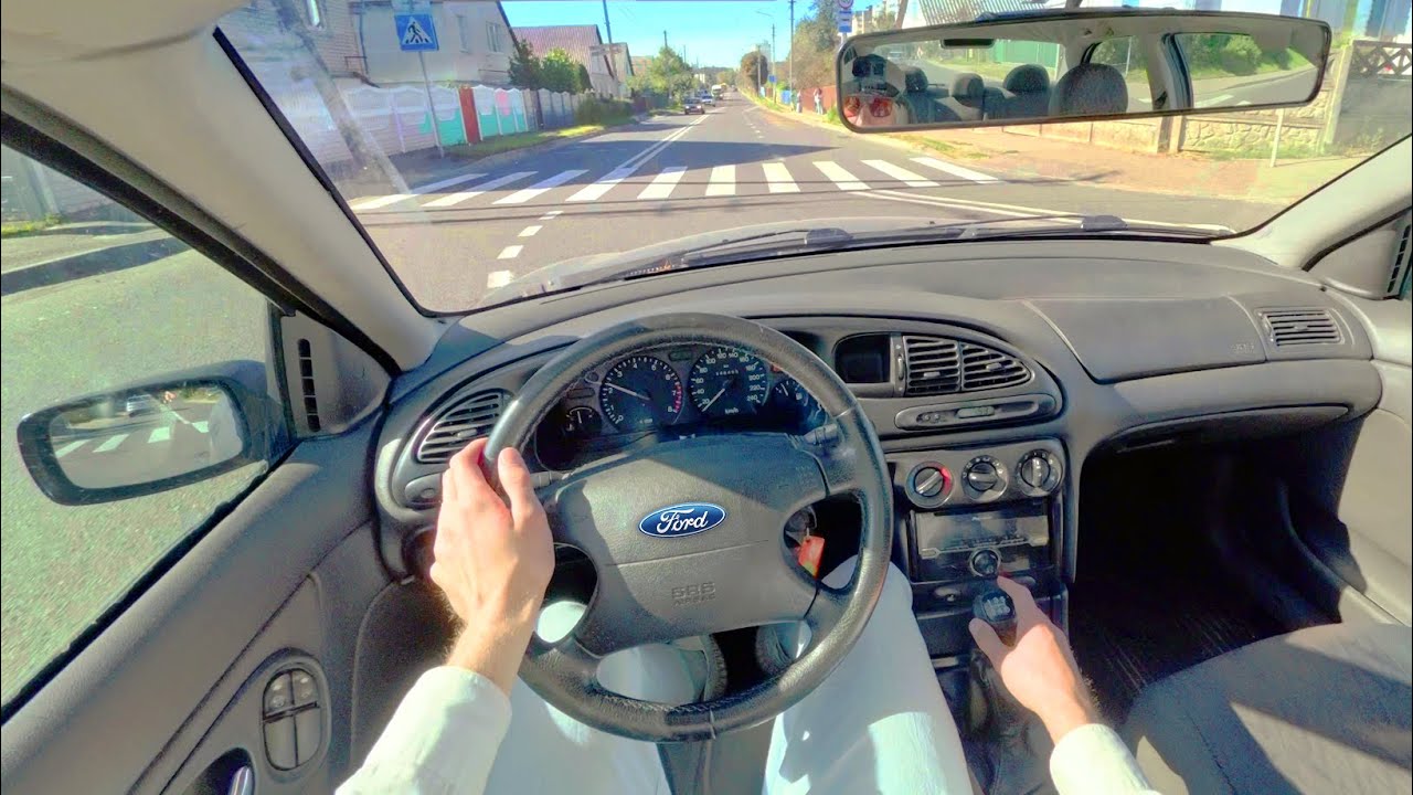 Test-Drive on a Ford Mondeo || (1999) 2.0 Zetec (131 hp) - Very Old American - European - POV Drive