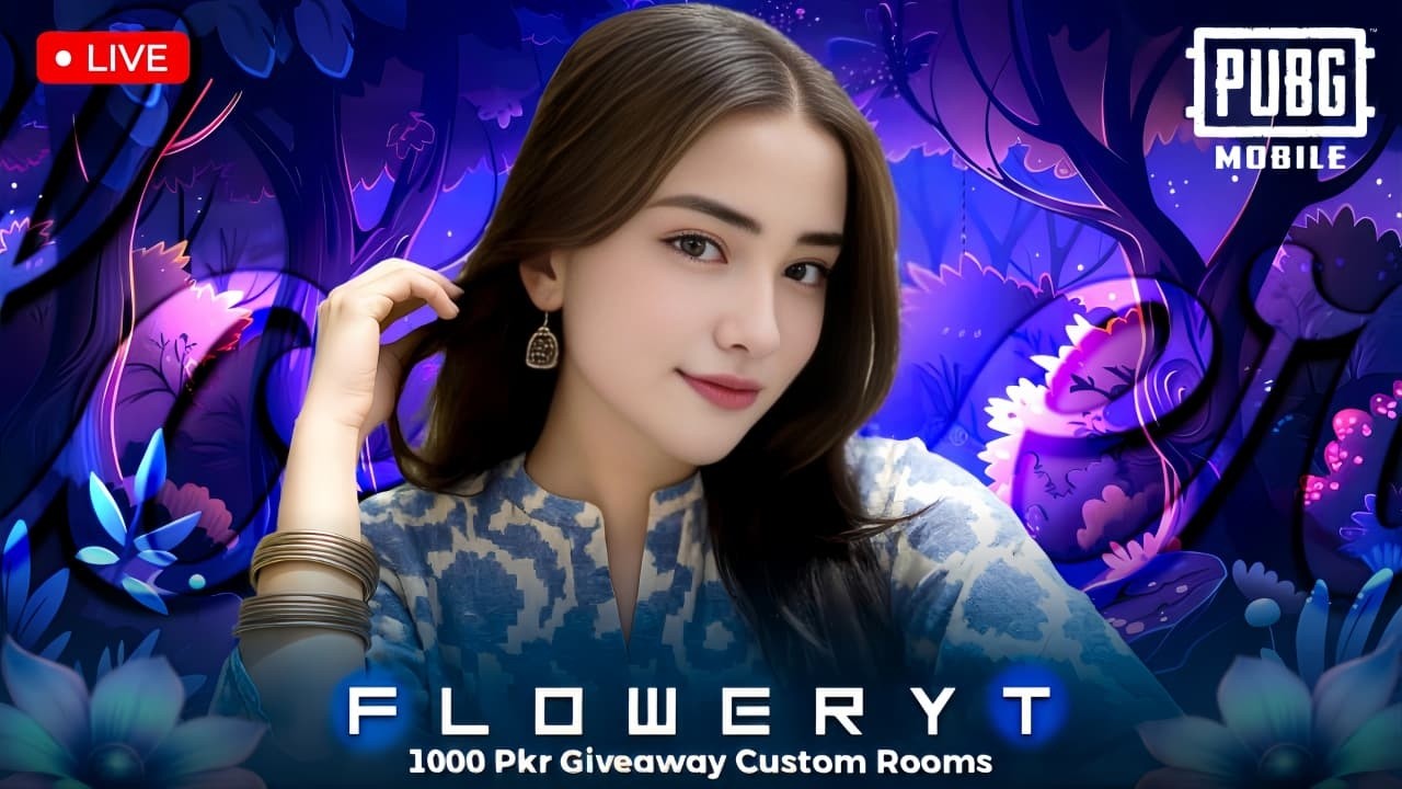 PUBG MOBILE LIVE | UC AND CASH GIVE AWAY | CUSTOM ROOMS | ROAD TO 30K | FLOWER YT