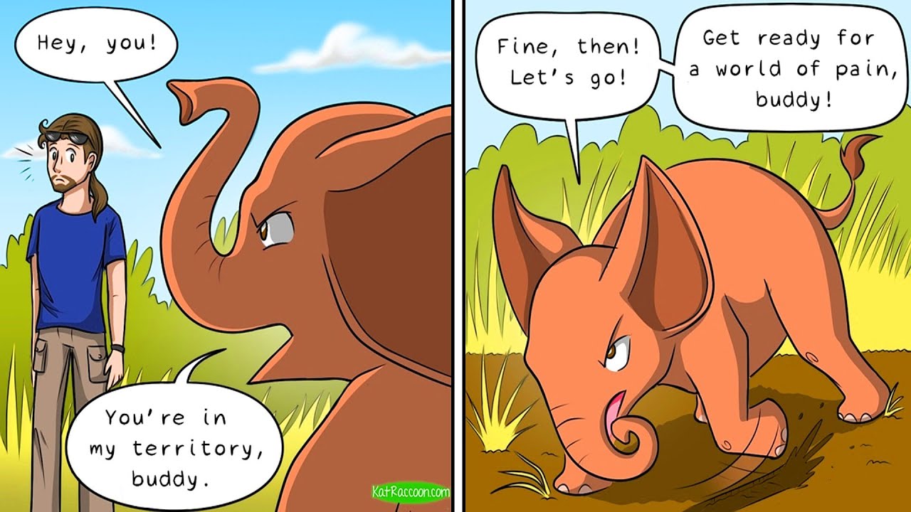 Hilarious Comics With Animals Twist #25 || Web Comics Dub