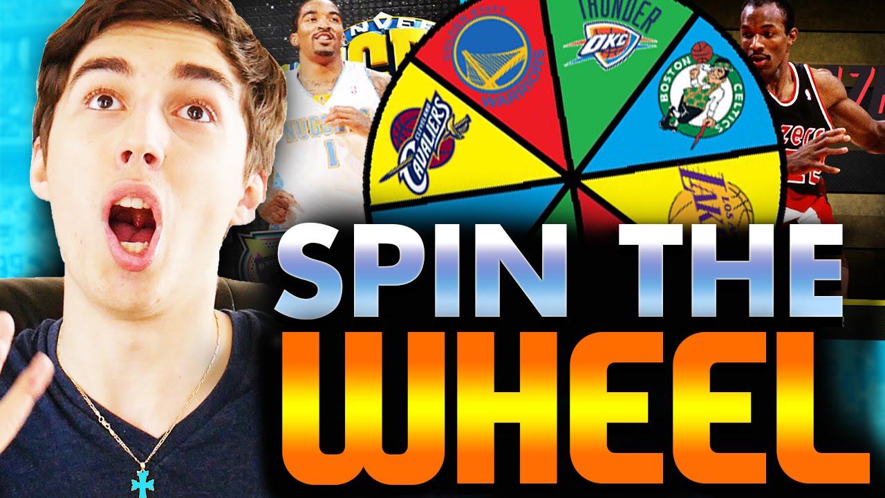 SPIN THE WHEEL OF NBA TEAMS! NBA 2K16 SQUAD BUILDER