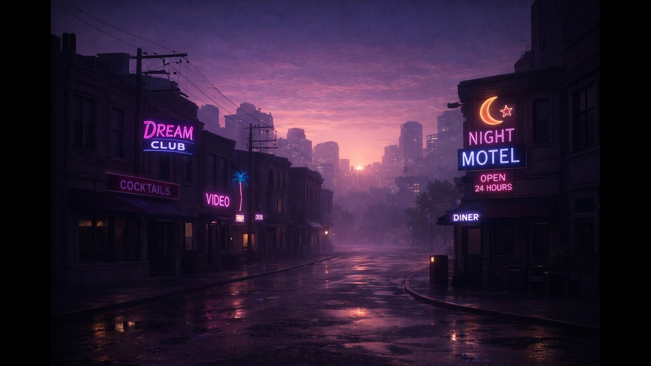 Afterglow City | Dream-Pop & Calm Neon Synth Instrumental