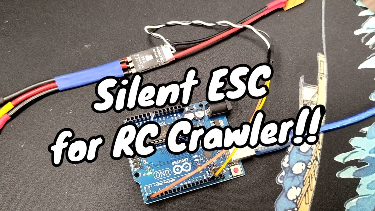 Silent ESC | Budget Brushless ESC for RC Crawler | BLHeli32 | ESC Programming & Setting