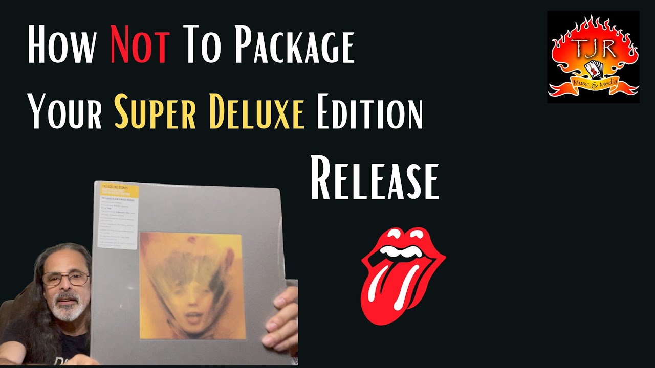 Распаковка супа из козьих голов Rolling Stones Super Deluxe