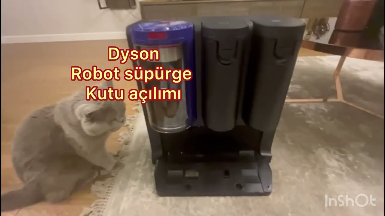 Распаковка робота-пылесоса DYSON 🤖 🧹 📦 👌👍🏻✅